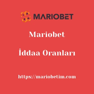 Mariobet İddaa Oranları