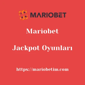 Mariobet Jackpot Oyunları